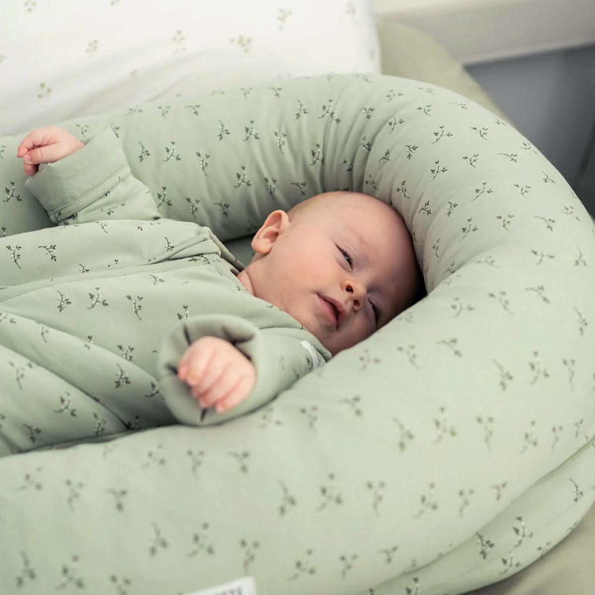 Nido colecho con colchón antiplagiocefalia Olive - Image 4