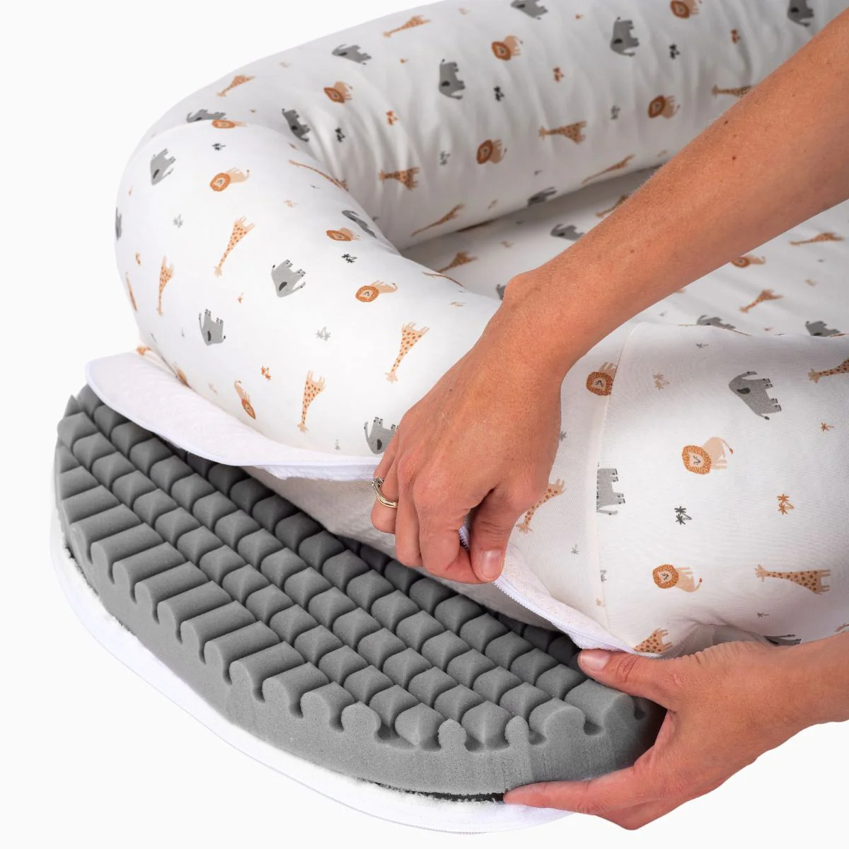Nido colecho con colchón antiplagiocefalia Safari - Image 4