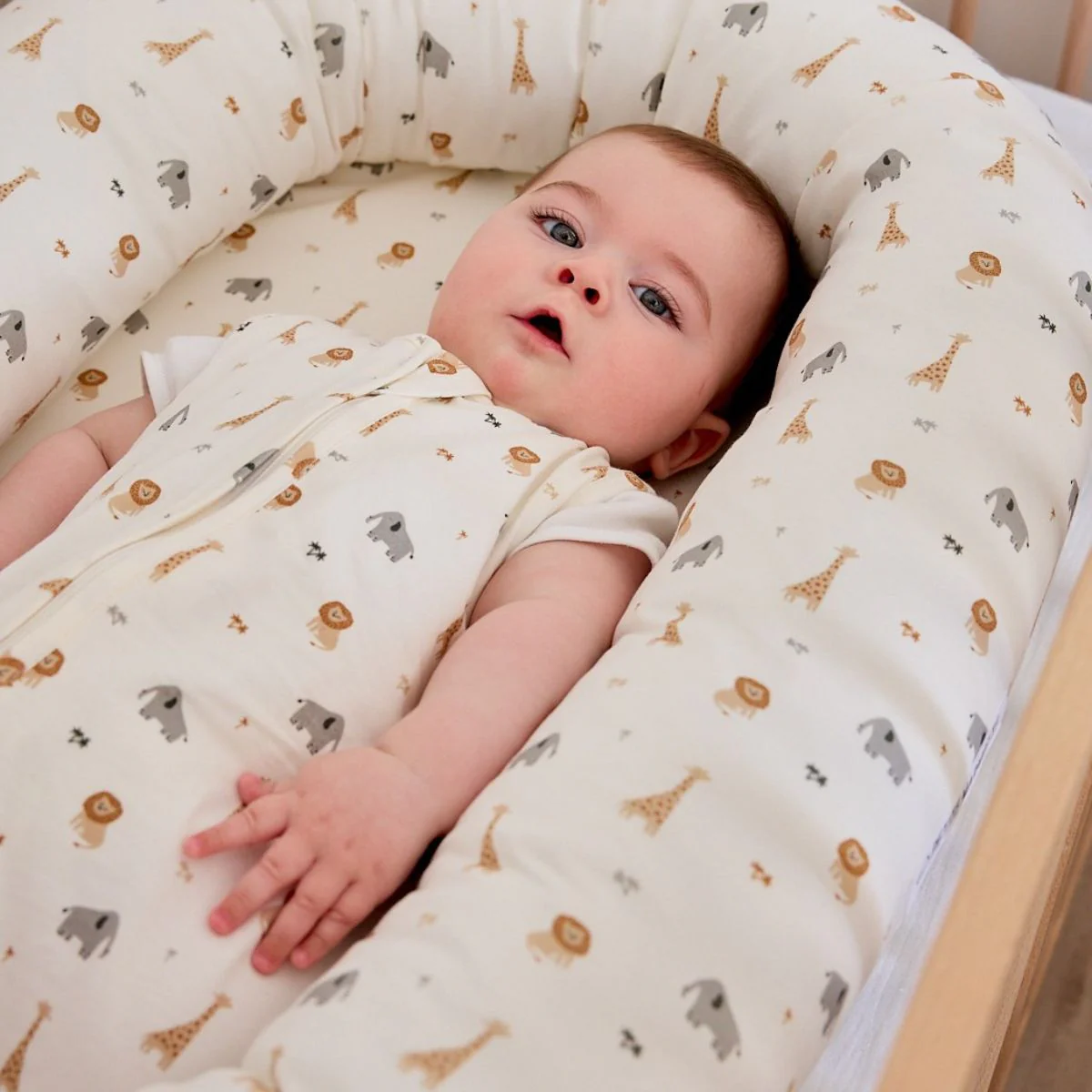 Nido colecho con colchón antiplagiocefalia Safari - Image 5